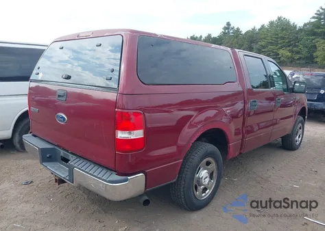 2004 Ford F-150 Lariat/Xlt from USA, damaged, VIN 1FTPW125X4KC86400